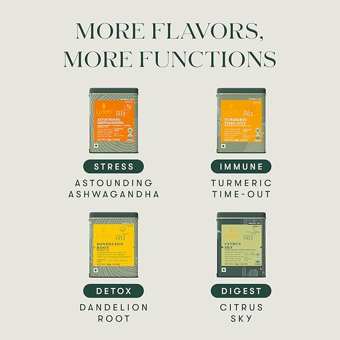 Luxmi Estates - Japanese Sencha Green Tea - 50g (25 cups) | Authentic Japanese Sencha Tea by First Leaves | Mild, Rich & Refreshing Premium Tea