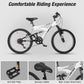 WEIZE Kids Mountain Bike, 20 inch Kids' Bicycles for 6-11 Years Old Boys Girls with Dual Full Suspension, 6 Speeds Drivetrain, High-Carbon Steel Frame, Ideal for Young Riders and Adventurers