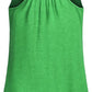 Miusey Womens Sleeveless Round Neck Loose Fit Racerback Yoga Tank Top