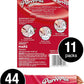 Temptations Creamy Puree Squeezable Lickable Wet Cat Treats with Beef Liver, 0.42 oz. Tubes, 4 Count, Pack of 11 (44 Total)