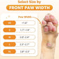 Double Sides Non-Slip Dog Socks to Prevent Licking Paws - Strong Traction for Hardwood Floors, Senior Dogs, Paw Protector, Dog Socks with Grippers X-Small