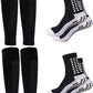 Men's Soccer Non Skid Ball Socks Anti Slip Grip Non Slip Socks, Shin Guard Sleeves, With Or Without Guard Straps for Football