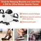 Under Desk Bike Pedal Exerciser Portable Home Exercise Bike Pedal Exerciser Foot Peddler Portable Therapy Bicycle Leg Peddler Portable Mini Cycle Bike for Hands Arm Trainer