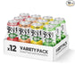 Ryl Iced Tea, Variety Pack, Antioxidant Superblend, No Artificial Ingredients, 16.0 Fl Oz (12-Pack)