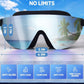 Swim Goggles, Frameless Wide View Swimming Goggles, Anti-Fog Anti-UV No Leaking Pool Goggles for Men Women Adult