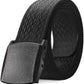 JASGOOD Nylon Canvas Breathable Military Tactical Men Waist Belt With Plastic Buckle