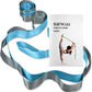 SANKUU Yoga Straps Stretching Strap with 12 Loops Workout Poster, Straps for Stretching Physical Therapy Equipment Long Stretch Out Bands for Exercise, Pilates and Gymnastics for Women Men