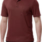TBMPOY Men's Polo Shirts with Pocket Short Sleeve Quick Dry Casual Sports Outdoor Golf Shirt