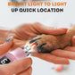 YABIFE 7-Speed Pet Nail Grinder with Light – Heavy Duty, Whisper Quiet Nail Trimmer for Dogs, Cats, Birds & Small Animals – Single-Handed Operation
