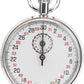 Mechanical Stopwatch Metal Mechanical Stop Watch Analog Handheld Running Timer Cycling Count Timer Large Dial Display Physics Teaching Equipment