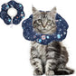 ComSaf Cat Cone Collar Soft, Protective Adjustable Cat Cones to Stop Licking After Surgery, Comfortable Lightweight Elizabethan Collar for Kitten Prevent from Licking Wounds, Not Block Vision