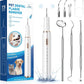 Electric Dog Plaque & Tartar Remover - Pet Teeth Cleaning Kit with LED Light, 5 Adjustable Modes, Safe and Low Noise – Easy Home Dental Care for Dogs and Cats