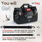 Waterproof Duffel Bag - Motorcycle Dry Bag Tail Bag with Large Storage Space, Waterproof Luggage Duffle Bags with Outer Mesh Zipper Pocket for Camping, Kayaking, Fishing & Traveling