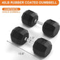 Rubber Coated Hex Dumbbell Weight Set, Multiple Sizes Exercise & Fitness Dumbbells,100LB Set,110LB Set,200LB,350LB,450LB,550LB, 35-50Lbs Pairs for Muscle Toning, Strength Building & Full Body Workout