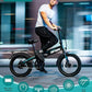 Gotrax 20" Folding Electric Bike with 40Miles (Pedal-assist1) by 48V Battery, 20Mph Power by Peak 500W, Adult Electric Bicycle with 5 Pedal-Assist Levels& LCD Display, Suitable for Commuting