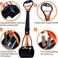 2-Piece Pooper Scooper for Large Medium & Small Dogs Heavy Duty,Long Handled Dog Poop Scooper for Grass,Durable Dog Poop Pick Up Tool