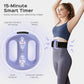 Small Lightweight Vibration Plate Portable,Handheld Lymphatic Drainage Massager,Exercise Shaker Machine for Weight Loss,Cordless and Mini，8-Level Adjustable, Purple