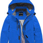 Pursky Boy's Waterproof Ski Jacket Kids Winter Snow Coats Fleece Raincoats Parka