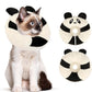 Adjustable Cat Collar Soft to Stop Licking After Surgery for Kitten, Alternative to Cone of Shame, Donut Cone for Cats, Pet Elizabethan Collar (Panda, Medium)