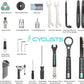 Bike Tool Kit with Storage Case - 22 PCS Bicycle Repair Tool Set Portable Tools Box - Bike Maintenance Tools for Road Bikes and Mountain Bikes