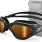 ZIONOR G1 Polarized Swimming Goggles for Unisex Adult Women Anti Fog 100% Anti UV Diving Goggles