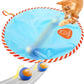 Migipaws Interactive Cat Ball Toy Set, Fun Tracker, Glowing Chase Ball with MystiChaser Pouch, Fluffy Tail, A Small Mice(Blue)