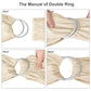 Water Ring Sling Baby Carrier, Adjustable Lightweight Breathable Newborn Carrier Sling for Summer, Swimming, Pool, Beach, Front Chest Mesh Infant Wrap Carrier for Baby Gift （ Beige