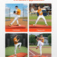 VEVOR Pitching Mound, Baseball Game Mound, Indoor/Outdoor Pitching Practice and Training Equipment, Softball Pitching Aids with Antifade Turf and Pitching Rubber