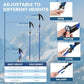 Collapsible Hiking Poles, 7075 Aluminum Trekking Poles, 2pc Lightweight Folding Adjustable for Men & Women, Walking Sticks for Hiking, Camping, Backpacking