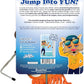 Meowijuana Jump 'n' Jamb Door Hanging Cat Toy Bundle | Deep Sea Squid + Sierra Sunshine Blend | Refillable Interactive Catnip Toy | Promotes Play and Cat Health | Potent Catnip Grown in North America