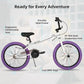 JOYSTAR Brockway Freestyle Kids BMX Bikes 20" 24" Kids Bicycles for 6-14 Years Old Boys Girls and Beginner-Level Riders 2 Pegs Multiple Colors