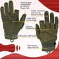 Seibertron Adult Or Youth S.O.L.A.G Sports Outdoor Water Resistant Full Finger Touchscreen Gloves