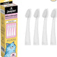 Jasper Microbrush Cat Toothbrush, Soft-Bristled Toothbrush Kit for Felines & Small Dogs, Non-Slip Handle with 2 Replaceable Brush Heads, Use with Cat Toothpaste (Microbrush, Brush Heads Only)
