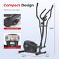 Sunny Health & Fitness Smart Upright Elliptical w/Pulse Sensor Built-in, Indoor Full-Body Cross-Training & Cardio Exercise Machine for Home, Free SunnyFit App Connection, Optional Long Stride Length