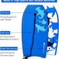 Goplus 41''/37''/33'' Lightweight Body Board for Beach, Surf Board with EPS Core, XPE Deck, HDPE Slick Bottom, Wrist Leash, Bodyboard for Kids Adults Surfing
