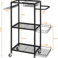 Weight Rack Stand Small Gym Rack Yoga Rack Workout Equipment Storage Cart for Weights, Dumbbells, Yoga Mats, Kettlebells, Foam Rollers, and Resistance Bands