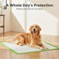 Gardner Pet Dog Pee Pads Extra Large 28"x34", XL Thicker ECO Green Disposable XLarge Puppy Training Pads Super Absorbent Full Edge-Wrapping Pad for Dogs, Puppies, Doggie, Cats, Rabbits-(30 Count)