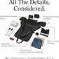 Halfday Convertible 2-in-1 Garment Duffel Weekender Bag 45L | Wrinkle-Free Travel, Hanging Suit Compartment, Shoe Pockets, Trolley Sleeve. Durable & Water-Resistant Carry-On, Shadow