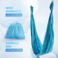 ZELUS Aerial Yoga Swing Sling Strong Yoga Hammock Kit Set Trapeze Inversion Equipment Include 2 Extensions Straps and Ceiling Mounting Kit