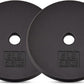 Yes4All Standard 1" Cast Iron Weight Plate - Ideal for Strength Training - Multiple Weight: 5LB to 25LB (Single & Set of 4)