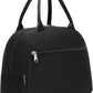 FlowFly Insulated Lunch Cooler Bag - Tote Bag Organizer for Women/Men, Black