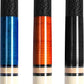 AKLOT Pool Cues,Set of 4 Pool 58" Cue Sticks Canadian Maple Wood Cue Stick for Professional Billiard Players 18 19 20 21 oz
