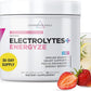 Livingood Daily Electrolytes Powder, Electrolytes Hydration Powder with Vitamin C, Taurine, D Ribose & FOS, Sugar Free Electrolyte Drink Mix, Keto, Gluten Free, Strawberry Lemonade, 30 Servings