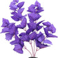 ALEGI Silk Aquarium Plants, 16 Inch Artificial Silk Plants Decorations for Fish Tank,Aquarium Décor Plastic Plants (Purple, 2 Pack)