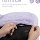 Hollypet Fluffy Plush Pet Cat Couch Sofa Soft Calming Pet Dog Sofa Beds for Medium Small Cats and Dogs, Light Purple