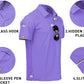 V VALANCH Mens Polo Shirts Short Sleeve Moisture Wicking Golf Polo Athletic Collared Shirt Tennis T-Shirt Tops