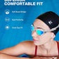 ZIONOR G1 Lite Swim Goggles with Swim Cap Comfortable Anti-fog Swimming Goggles Cap Set for Adult Men Women
