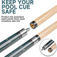 HomeSeason Pool Cue Stick 57" Billiard Cue Sticks Professional Low Deflection Pool Sticks
