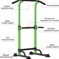 SogesHome Power Tower Pull Up Bar and Dip Station Adjustable Height Dip Stand Multi-Functional Strength Training Fitness Workout Station