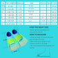 Kids Swim Fins,Short Comfortable Flippers for Lap Swimming and Training for Child,Girls,Boys,Beginners